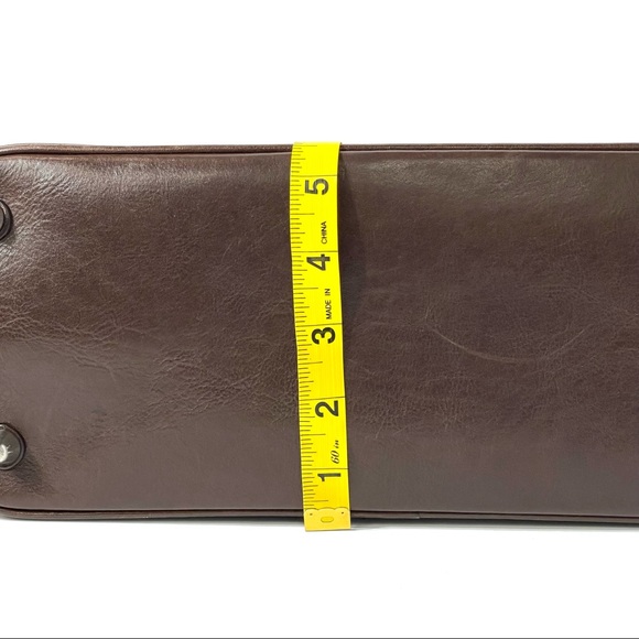 Coach Pink Signature C Canvas Leather Footed Shoulder Bag Handbag - Picture 14 of 14